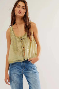 Sleeveless Boho Free Style Tank Tops