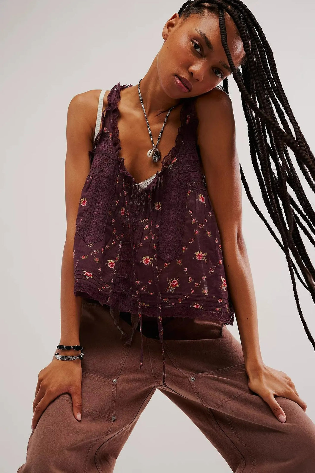 Sleeveless Boho Free Style Tank Tops