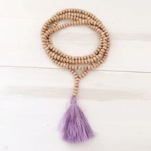 Load image into Gallery viewer, Bohemian Style Tassel Necklace Wooden Beads Retro Long