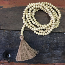 Load image into Gallery viewer, Bohemian Style Tassel Necklace Wooden Beads Retro Long