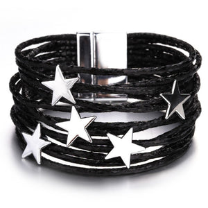Bohemian Leather Bracelets