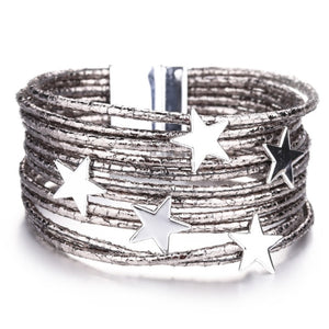 Bohemian Leather Bracelets