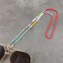 Load image into Gallery viewer, Bohemian Letter Reading Glasses Chain Retro Beads Eyeglass Sunglasses Spectacle Cord Neck Strap String Mask Chain Eye wear