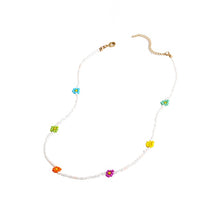 Load image into Gallery viewer, Bohemia Colorful Daisy Seed Beads Handmade Necklace for Women Fashion Imitation Pearl Clavicle Chokers Collar Jewelry Gift