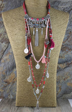 Load image into Gallery viewer, Gypsy Statement Vintage Long Necklace Ethnic jewelry