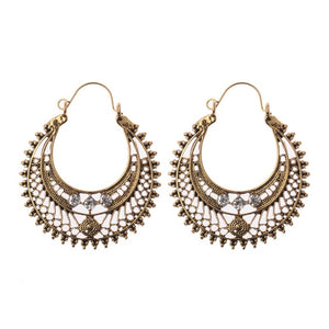 Vintage Geometric  Dangling Earrings - BohoPlace 